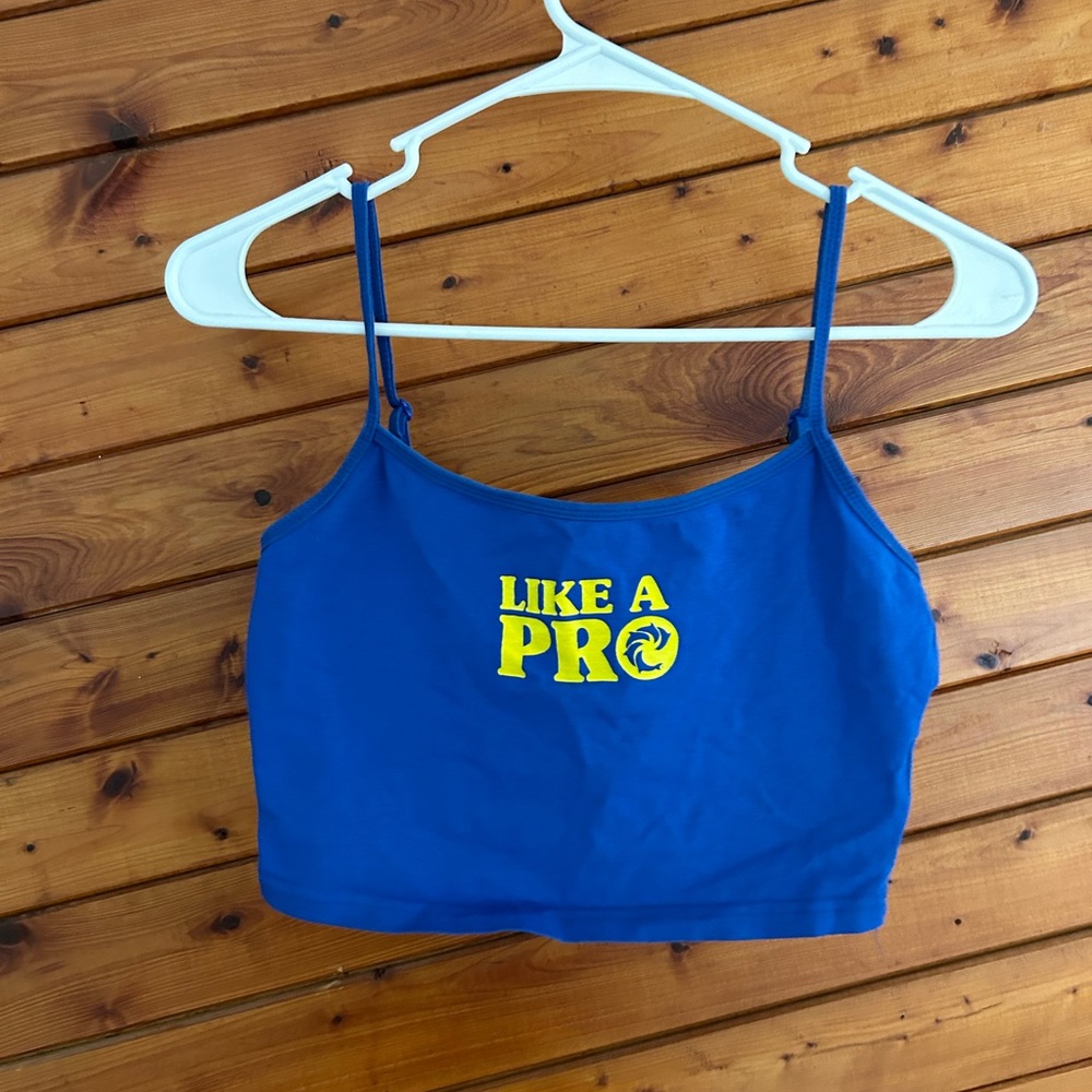 Outer banks local surf shop Graphic Crop Top